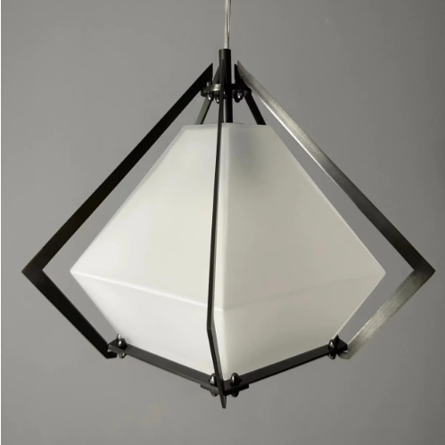 Modern Creative Diamond Shaped Glass Chandelier for Living / Dining Room / Bathroom