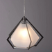 FULCROM GLASS GEM PENDANT LIGHT，chandelier，chandeliers，diamond,glass.iron,brass,black,minimalist,creative,modern,nordic,Harlow Pendant, Large