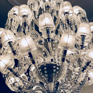 Extra Large Luxury Candle Shade Crystal Pendant Sphere Chandelier for Living Room/Foyer