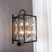 wall light.wall lamp,light,lamp,wall source,rococo,crystal pendant,glass,metal,rectangle,OUTDOOR LARGE ROCOCO CRYSTAL CHANDELIER 36"H WALL LIGHT