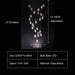 27Pendant: D24.0"*H160.0" Infinity LED Glass Globe Bubble Chandelier,chandelier,chandeliers,glass,metal,bubble,flush mount,ceiling,round,pendant,air bubble,sick,living room,stairs,foyers,extra long,long,spiral stairs