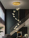 Extra Length French style Butterfly Chandelier Luxury Foyer Staircase Ceiling Light For Powder room Hotel Nursery Living room kids room