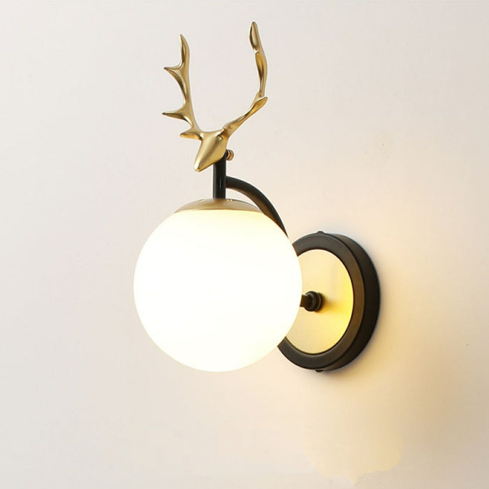 Ball Glass Wall Sconce Decorative Wall Lights For Bedroom