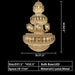 D31.5"*H52.5" chandelier,chaandeliers,pendant,crystal,metal,gold,luxury,empire,ceiling,tiers,layers,multi-tier,extra large,oversized,large,huge,big,living room,dining room,high-ceiling room,foyer,stairs,hallway,entryance,hotel lobby,duplex hall,loft