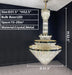D31.5"*H52.5" chandelier,chandeliers,pendant,crystal,metal,empire,round,long,oversized,extra large,extra long,large,big,huge,luxury,modern,light luxury,stairs,living room,hallway,entrys,foyer,tiers,layers,multi-tier,multi-layer,clear