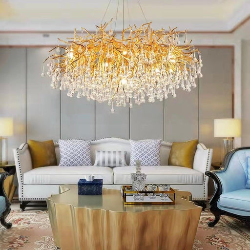 Extra Large Tree Branch Crystal Chandelier