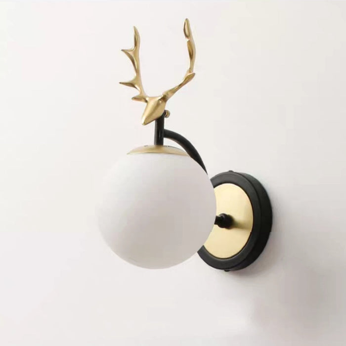 Ball Glass Wall Sconce Decorative Wall Lights For Bedroom
