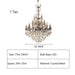 7Tier: D44.0" 80”W SANTA BARBARA CRYSTAL CHANDELIER,Chandelier,chandeliers,pendant,candle,branch,raindrop,teardrop,vintage,luxury,chain,extra large,large,big,huge,oversized,foyer,tiers,layers,multi-tier,multi-layer,living room,stairs,staircase,entrys,entryance