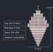 D47.2"*H82.7" chandelier,chandeliers,pendant,crystal,high quality k9 crystal,metal,gold,clear crystal,oversized,extra large,large,big,huge,,luxury,light luxury,ceiling,rods,living room,foyer,entrys,big hallway,spiral staircase,stairs,entryance,loft,duplex hall,hotel lobby