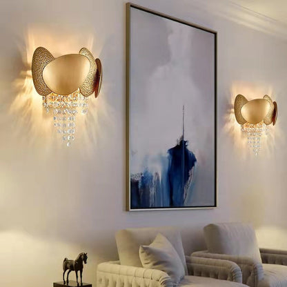 Modern Italian Style Crystal Tassel Chandelier