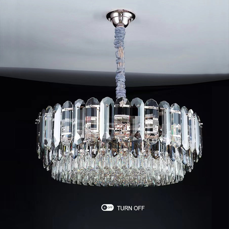 Stately Chandeliers for Living Room Luxury K9 Crystal Ceiling Light For Hallway /Dining Room