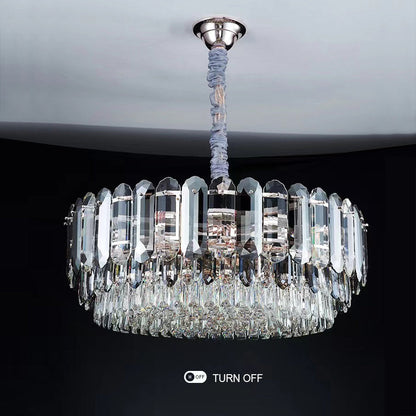 Stately Chandeliers for Living Room Luxury K9 Crystal Ceiling Light For Hallway /Dining Room