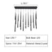 L59.1" chandelier,chandeliers,pendant,cone,living room,dining room,dining table,kitchen island,kitchen bar,dinng bar,bar,long table,big table,l;ong,extra large,large,big,long,metal,crystal