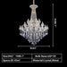 D63.0"*H80.7" chandelier,chandeliers,pendant,crystal,metal,clear crystal,candle,branch,round,raindrop,teardrop,extra large,oversized,large,huge,big,round,living room,luxury,dining room,modern,foyer,stairs,hallway,entrys,hotel lobby,duplex hall,loft