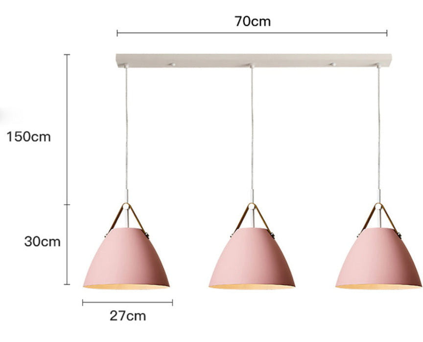Macaron Modern Led Pendant Ceiling Light Fixture For Dining Room