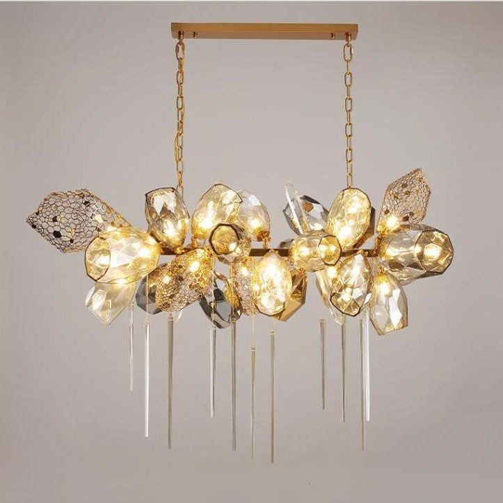Modern Wine Glass Shape Chandelier Italian Light Luxury  Light Fixture for Ding/ Living Room/ Duplex/ Villa/ Restaurant
