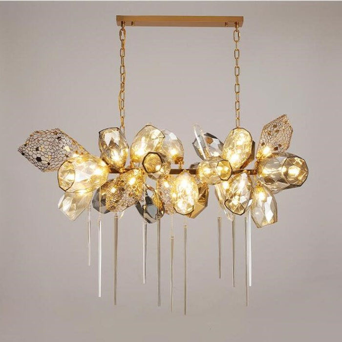 Modern Wine Glass Shape Chandelier Italian Light Luxury  Light Fixture for Ding/ Living Room/ Duplex/ Villa/ Restaurant