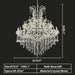 D70.9"*H85.1" chandelier,chandeliers,pendant,crystal,metal,candle,branch,raindrop,teardrop,tiers,layers,multi-tier,multi-layer,multiple,large,extra large,huge,big,oversized,living room,foyer,stairs,entrys,duplex hall
