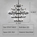 D70.0"*H60.0" Kleidoscope Tiered/ Layered Large Crystal Fringe Chandelier,chandelier,chandeliers,crystal,clear crystal shade,crystal shade,metal,black,clear,candle,branch,tier,layers,tiers,multi-tier,extra large,large,huge,big,oversized,round,living room,foyer,entrys,stairs