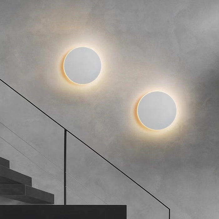 Nordic Style Round Wall Light Fixture Sconce Wall Lamp For Stairway Or Bedroom