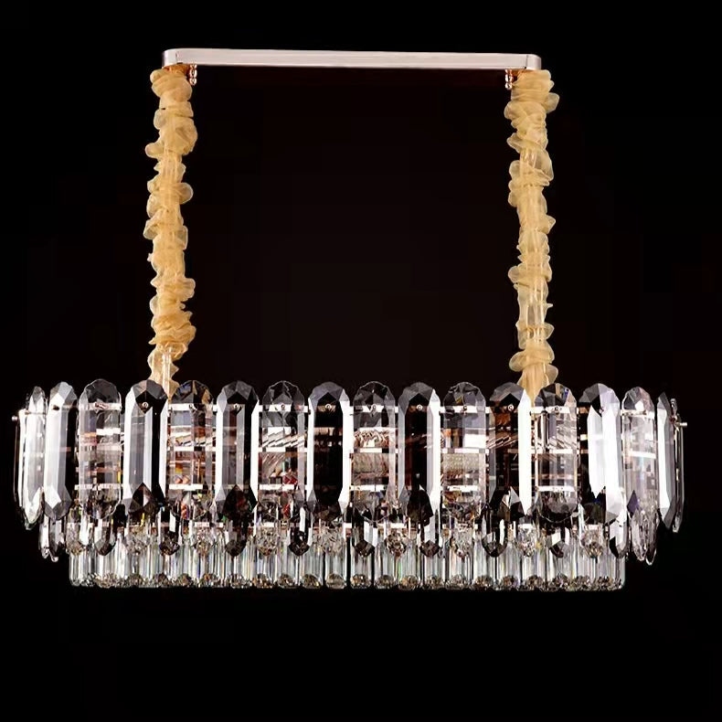 Stately Chandeliers for Living Room Luxury K9 Crystal Ceiling Light For Hallway /Dining Room