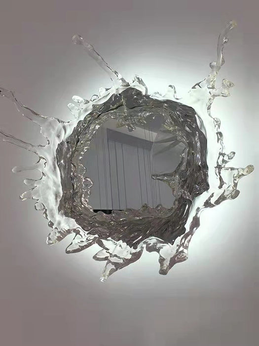 Designer Original Art Mirror Wall Lamp Princess Magic Mirror Light For Dressing Room Women Bedroom Lighting