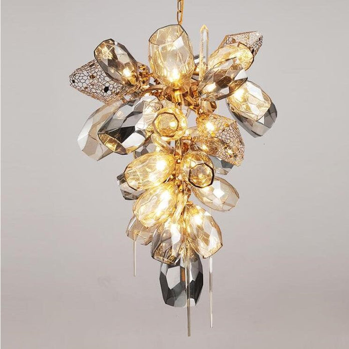 Modern Wine Glass Shape Chandelier Italian Light Luxury  Light Fixture for Ding/ Living Room/ Duplex/ Villa/ Restaurant