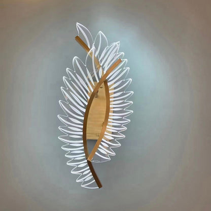 Acrylic Shell Wall Lights Modern Wall Sconce