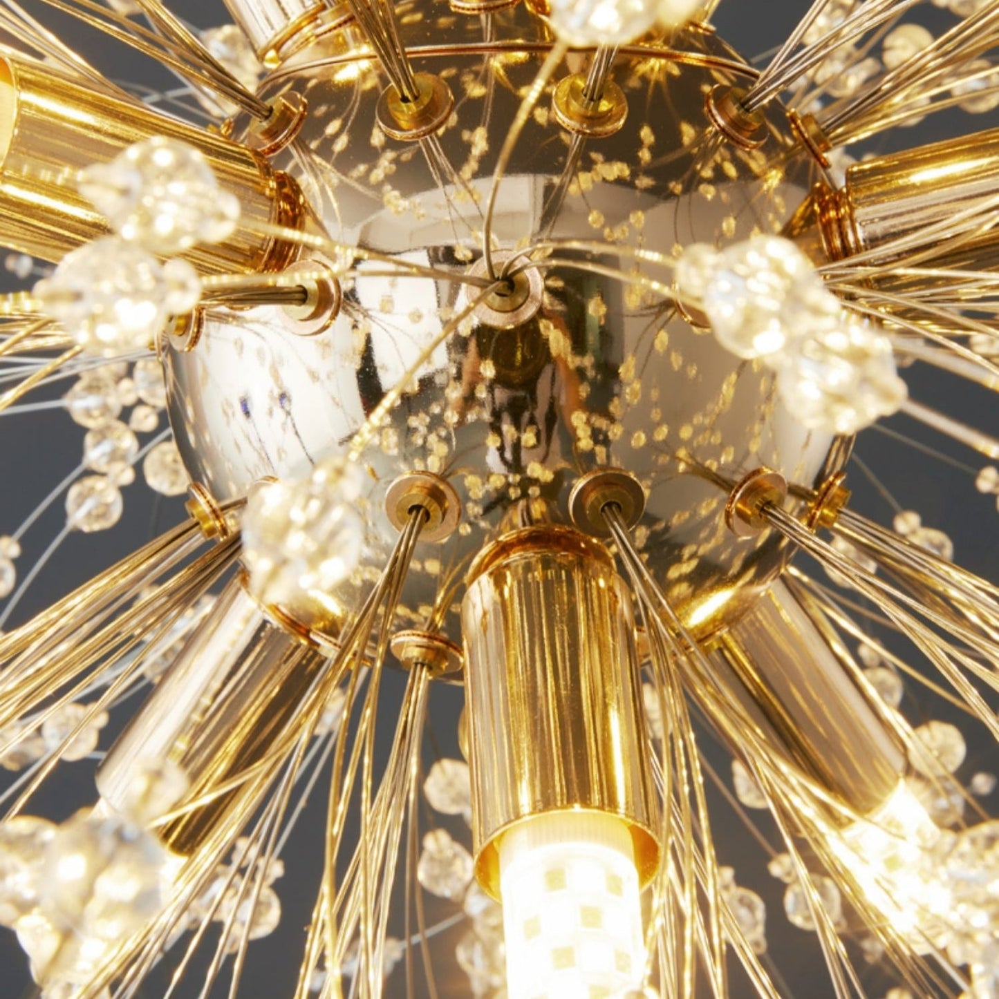 Cheap Dandelion Crystal Chandelier Light Firefly/ Glowworm Hanging Lamp Pendant For Rectangle Dining Room Table