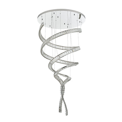 Designer Foyer Living Room Ceiling Light Fixture Stylish Crystal Chandelier For Hotel Entrance