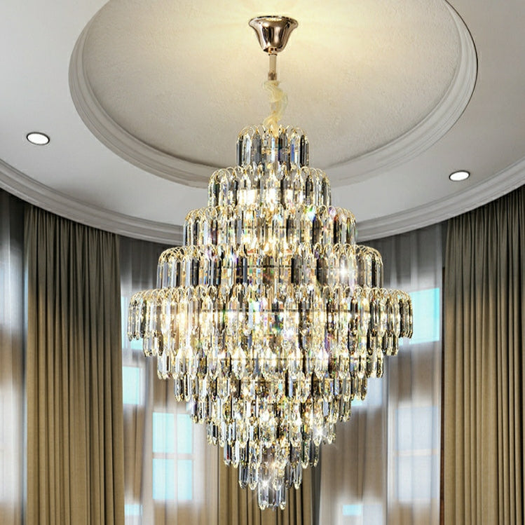 Extra Large Customization Foyer Decorative Crystal Chandelier Lighting ...