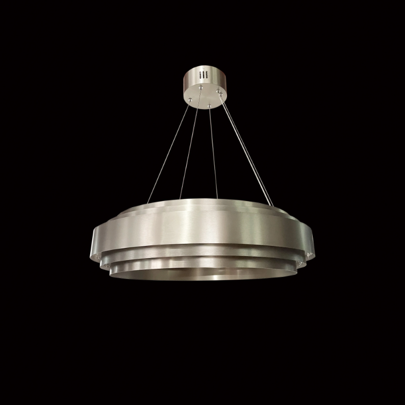 Modern Minimalist Multi-ring Pendant Round Chandelier for Living/Dining Room/Bedroom