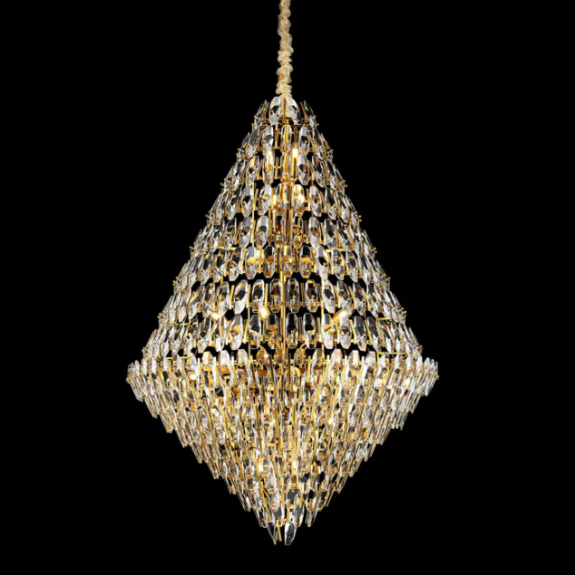 Oversized Luxury Tiers Empire Crystal Chandelier for Living Room/Foyer/Stairs