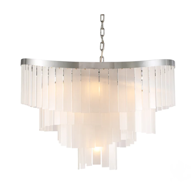 Oversized Multi-tier Spiral Crystal Pendnat Round Chandelier for Living/Dining Room/Bedroom