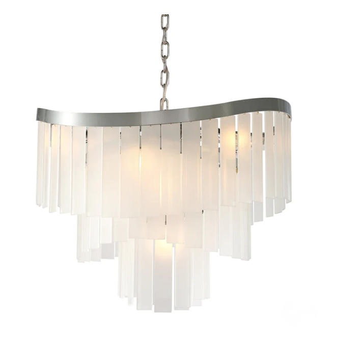 Oversized Multi-tier Spiral Crystal Pendnat Round Chandelier for Living/Dining Room/Bedroom