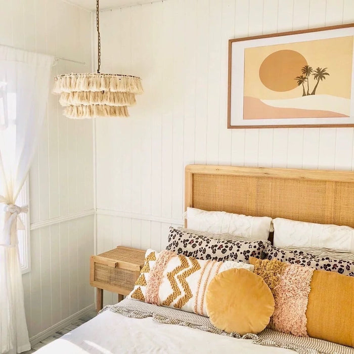 bnb decorative warm lovely light fixture bohemia style handcraft tassel chandelier romantic livng room and bedroom must have recommended by designer hippie style house