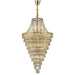 Magnificent Extra Large Foyer Hall Chandelier Tiered Crystal Ceiling Lighting Fixture For Living Room Decor