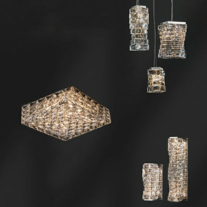 Modern Crystal Bedside/ Dining Table Light Diamond Pendant Night Lamp For Bedroom Decoration
