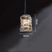 Modern Crystal Bedside/ Dining Table Light Diamond Pendant Night Lamp For Bedroom Decoration