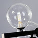 Modern Kitchen Island Glass Globe Ceiling Lighting Fixture D37.4"