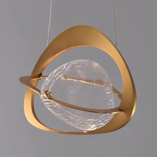 NATURAL STONE CRYSTAL LED INDUSTRIAL PENDANT LIGHT,chandelier,chandeliers,stone,crystal,natural stone,gold,luxury,brass,copper,rngs,circle,creative,art,pendant,dining room,living room,kitchen island,bedroom,bedside