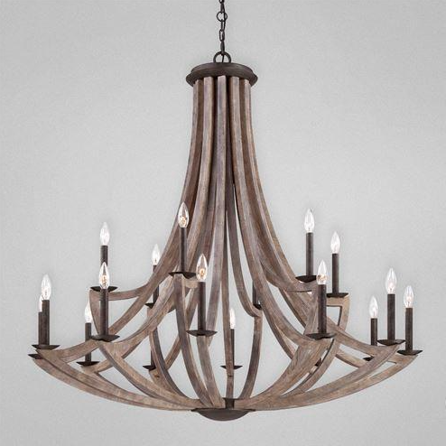 Lampadario a sospensione con candela in legno di Boemia per soggiorno/camera da letto/ingresso