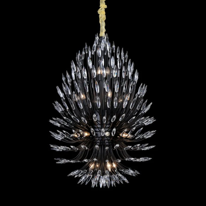 Post-Modern Art Bouquet Shape Branch Crystal Chandelier for Living Room/Dining Room
