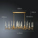 PezzoContemporaryMid-CenturyCrystalCandleChandelierTraditionalL47.2"*W13.8"*H16.9"/ 26 Lights