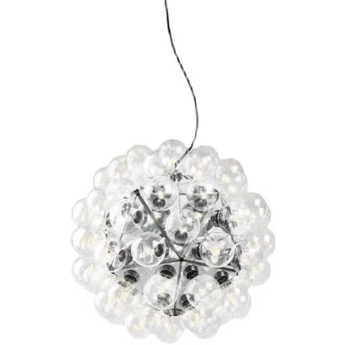 Scandinavian Dandelion Creative Glass Pendant Sphere Chandelier for Dining Room/Entrys/Hallway