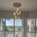 Infinity LED Glass Globe Bubble Chandelier,chandelier,chandeliers,glass,metal,bubble,flush mount,ceiling,round,pendant,air bubble,sick,living room,stairs,foyers,extra long,long,spiral stairs