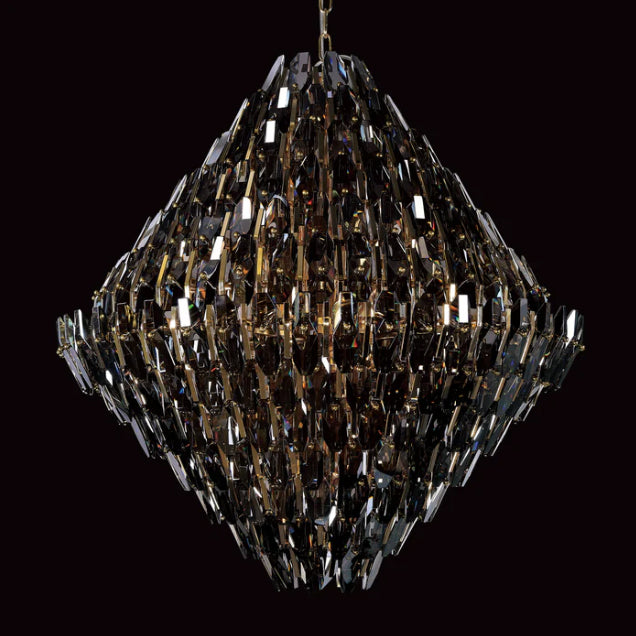 Oversized Luxury Tiers Empire Crystal Chandelier for Living Room/Foyer/Stairs