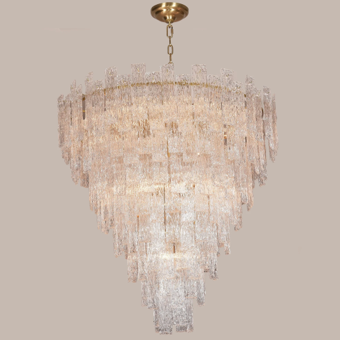GIOVANNI CASCADE TIERED MURANO GLASS CHANDELIER,chandelier,chandeliers,pendant,lights,extra large,large,oversizeed,big,huge,crystal,grainy,ceiling,chain,adjustable,round,sheets,living room,foyer,entrys