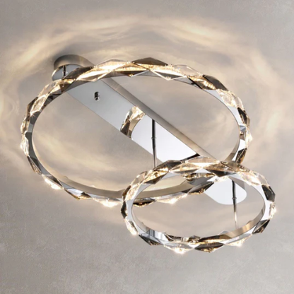 2023 New Art Modern Round Crystal Pendant Light Ceiling Chandelier for Living/Dining Room