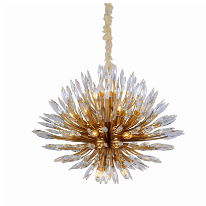 Post-Modern Art Bouquet Shape Branch Crystal Chandelier for Living Room/Dining Room